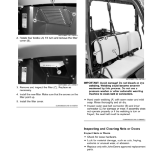 John Deere XUV835R Signature Edition Gator Utility Vehicle (050001-) (North American) Operator's Manual (OMUC26786) - Image 3