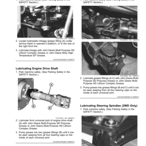 John Deere 1550, 1570, 1575, 1580, 1585 Series TerrainCut Front Mowers (070001-080000),(North American) Multi-Lingual Document: ENG/SPA Operator's Manual (OMUC26995) - Image 3