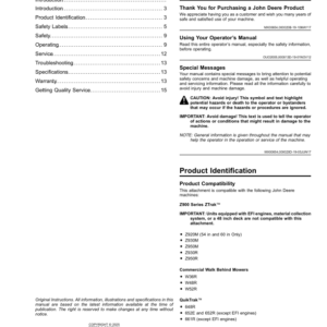 John Deere Propane Powered Engine Operator's Manual (OMUC27887) - Image 2