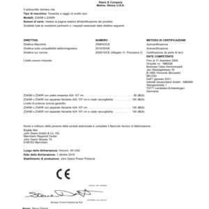 John Deere Z335E, Z345M, Z345R ZTrak (Export Edition) Operator's Manual (OMUC28762) - Image 3