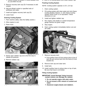 John Deere X950R Lawn, Garden Tractors (100001-) (Export Edition) Operator's Manual (OMUC29528E) - Image 3