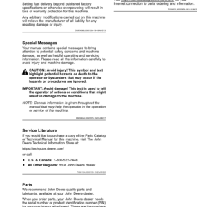 John Deere ZTrak Pro Series Mower Z994R Serial No 40001- Operator's Manual (OMUC30101) - Image 3