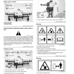 John Deere Quick-Hitch Broom, 52 Inch, X750, X754, X758, X940, X948, X949 (070001-) (Export Edition) Operator's Manual (OMUC30509E) - Image 2