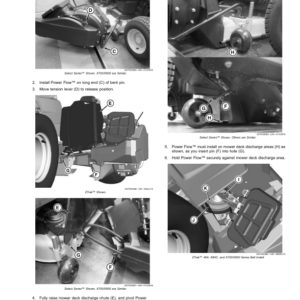 John Deere Power Flow High Performance for 48 Inch, 54 Inch Accel Deep, 48 Inch High Capacity Edge Mower DecksSerial Number (120001-) (Export Edition) Operator's Manual (OMUC31201E) - Image 2