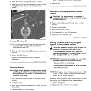 John Deere Z900E, Z900M, Z900R Ztrak Pro Series Gas (120001-) (North American) Operator's Manual (OMUC32807) - Image 3