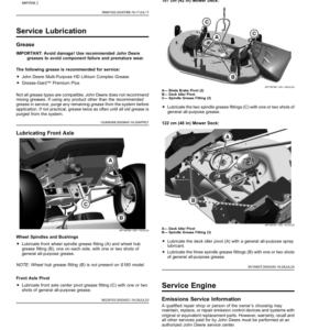 John Deere S100, S110, S120, S130, S140, S160, S170, S180 Tractors (200001-400000) Operator's Manual (OMUC34183) - Image 2