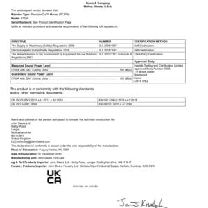 John Deere 6080A, 6500A, 6700A, PrecisionCut (060001-), 6080A, 6500A E-Cut Hybrid (050001-), 6700A E-Cut Hybrid (010001-) (Export Edition) Operator's Manual (OMUC34577) - Image 3
