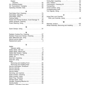 John Deere XUV825M S4 Gator Utility Vehicles (050001-) (North American) Operator's Manual (OMUC36902) - Image 3