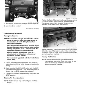 John Deere HPX615E Gator Utility Vehicles (Serial No. 080001-) (North America) Operator's Manual (OMUC39387) - Image 2