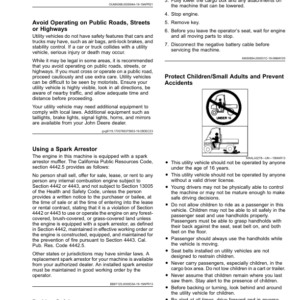 John Deere HPX815E Gator Utility Vehicles (Serial No. 080001-) (North America) Operator's Manual (OMUC39390) - Image 2