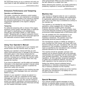 John Deere HPX815E Gator Utility Vehicles (Serial No. 080001-) (Export) Operator's Manual (OMUC39442E) - Image 3