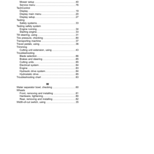 John Deere 7400A TerrainCut Trim, Surrounds Mower(120001-) (European Edition) Operator's Manual (OMUC39940) - Image 2