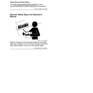 John Deere TS, TH 6X4 Gas, TH 6X4 and SAV Diesel Gator Utility Vehicles Technical Manual (TM167919) - Image 2