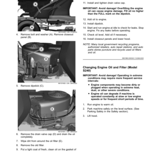 John Deere S220 Riding Lawn Tractor Serial Number 90001-S240 Riding Lawn Tractor Serial Number 960001- Operator's Manual (OMUC40872) - Image 2