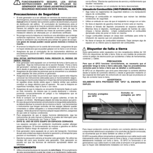 John Deere DP6000 Generator (UT03849) Operator's Manual (OMVP10028) - Image 2