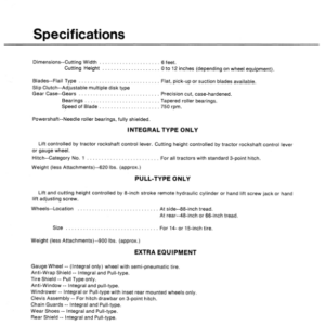 John Deere 307 Gyramor Rotary Cutter Operator's Manual (OMW11529) - Image 2