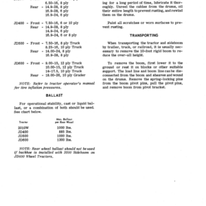 John Deere 3500 Sideboom Operator's Manual (OMW15478) - Image 2