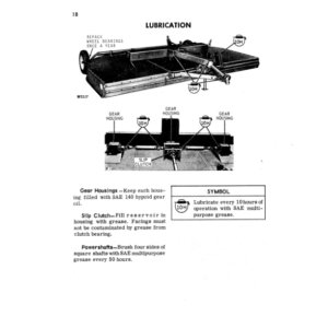 John Deere 707 Gyramor Rotary Cutter Series 002 & up w/adjustable wheel tread that sets to 120-Inch (wheels inside) or 140-Inch (wheels outside) Operator's Manual (OMW15763) - Image 2