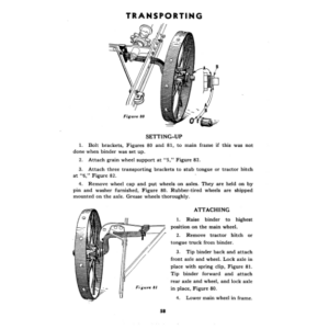 John Deere Light Running Grain Binder Grain Binder Operator's Manual (OMW16150) - Image 3