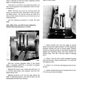 John Deere 58 Farm Loader Operator's Manual (OMW18964) - Image 2