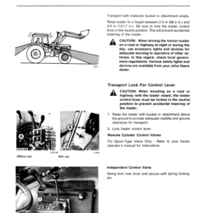 John Deere 260 Loader Operator's Manual (OMW21496) - Image 2