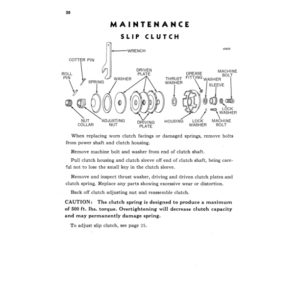 John Deere P107 Gyramor Rotary Cutter Operator's Manual (OMW29157) - Image 2