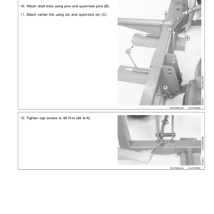 John Deere Round Bale Fork (Applies to 100 & 200 Farm Loaders) Operator's Manual (OMW37987) - Image 2