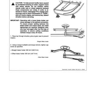 John Deere 1418 Rotary Cutter ( -007500) Operator's Manual (OMW38938) - Image 3