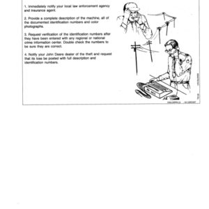 John Deere AMT 622 All Material Transporter Operator's Manual (OMW40634) - Image 3