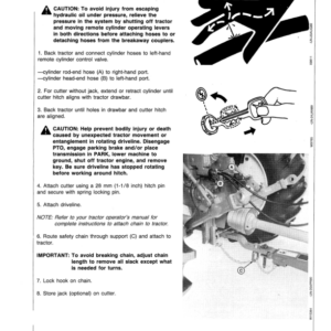 John Deere 1018 Rotary Cutter (-005000) Operator's Manual (OMW40683) - Image 3