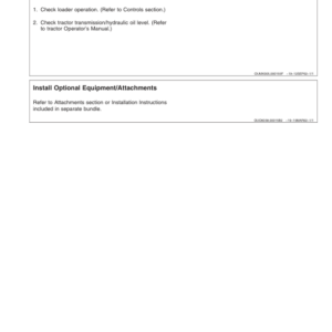 John Deere 640 Standard, 640 Mechanical Loader (028000- ) Operator's Manual (OMW49366) - Image 3