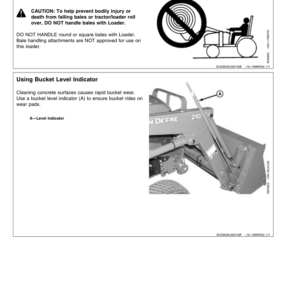 John Deere 210 Loader Operator's Manual (OMW49370) - Image 2