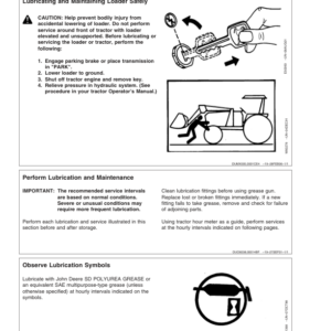 John Deere 741 Loader Operator's Manual (OMW50425) - Image 2