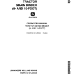 John Deere Tractor Grain Binder Operator's Manual (OMW5152) - Image 1