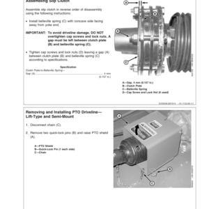 John Deere MX8 Rotary Cutters (015000-017999) MX10 Rotary Cutters (014000-016999) Operator's Manual (OMW53064) - Image 3