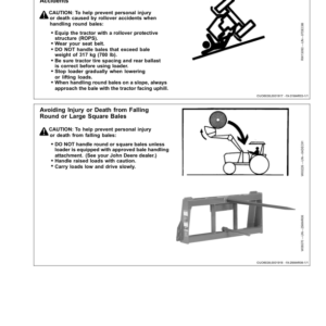 John Deere 300X & 300CX Loaders Operator's Manual (OMW54432) - Image 2