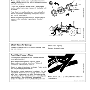 John Deere 300, 300X & 300CX Loaders Operator's Manual (OMW54458) - Image 2