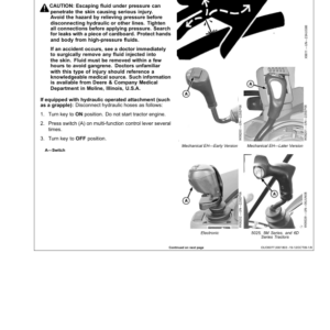 John Deere 673 Loader Operator's Manual (OMW54463) - Image 2