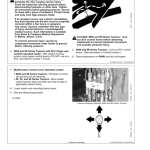 John Deere 843 Loader Operator's Manual (OMW54467) - Image 2