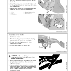 John Deere 300X & 300CX Loaders Operator's Manual (OMW56059) - Image 2