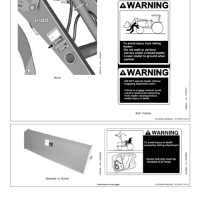 John Deere H180 Loader Operator's Manual (OMW56295) - Image 2