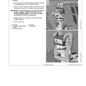 John Deere H180 Loader Operator's Manual (OMW56545) - Image 2