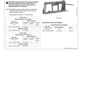 John Deere H160 & H165 Loaders Operator's Manual (OMW57694) - Image 2
