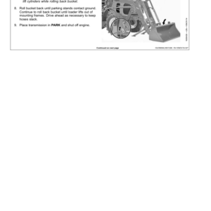 John Deere H340 & H360 Loaders Export Edition (001001- ) Operator's Manual (OMW59501) - Image 3
