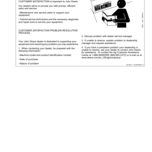 John Deere 553 Loaders North America (009001- ) Operator's Manual (OMW60325) - Image 2