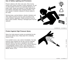 John Deere 832i & 840i Trailed Crop Sprayers with EHC-2 Control Unit Operator's Manual (OMWZ83241) - Image 2