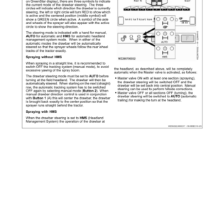 John Deere 832i TF, 840i TF Trailed Crop Sprayers w/ TwinFuild Spraying Operator's Manual (OMWZW13209) - Image 2