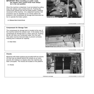 John Deere 832i TF, 840i TF Trailed Crop Sprayers w/ TwinFuild Spraying Operator's Manual (OMWZW13209) - Image 4