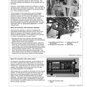 John Deere 832 & 840 Trailed Crop Sprayers with EL-4 Control Unit Operator's Manual (OMWZW13224) - Image 2