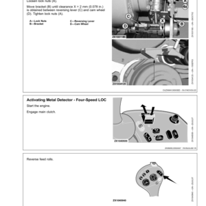 John Deere 7250, 7350, 7450, 7550, 7750 & 7850 Self- Propelled Forage Harvesters Operator's Manual (OMZ104724) - Image 3